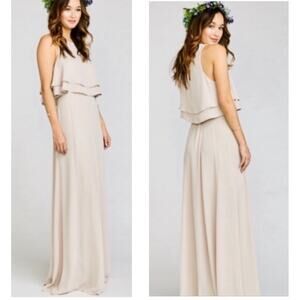 Show Me Your Mumu Bridal Set King Crop Top Princess Ariel Maxi Skirt Small $275